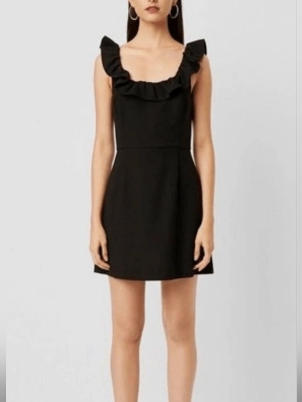 French Connection Black Mini Dress Size 2